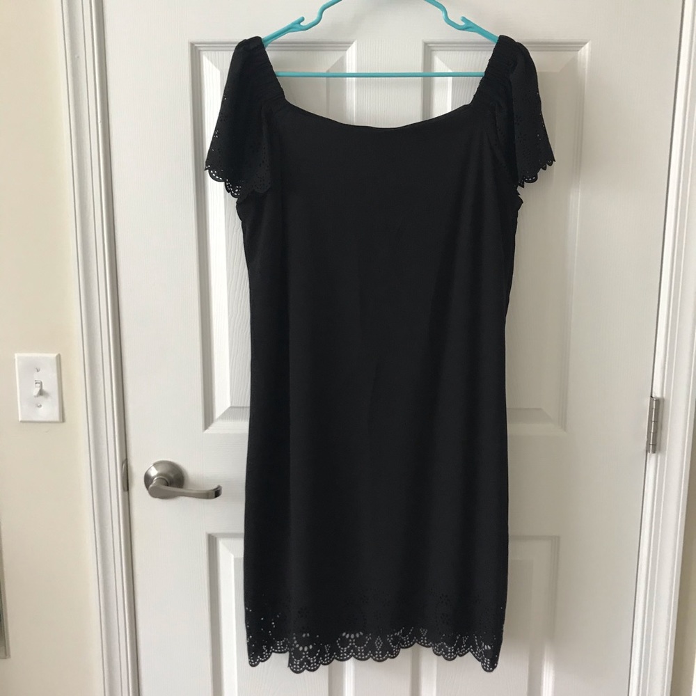 Off Shoulder Black Dress 🖤